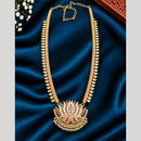 Sona Covering Elegant Pota Stone Long Necklace
