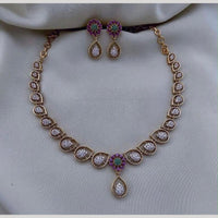 Sona Covering Elegant Austrian Stone Necklace Set