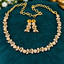 Sona Covering Classic American Diamond Designer Jewellery Necklace Set