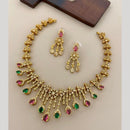 Sona Covering Classic American Diamond Designer Jewellery Necklace Set