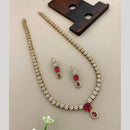 Sona Covering Classic American Diamond Designer Jewellery Necklace Set