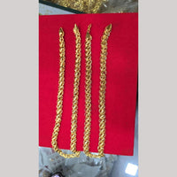 Pooja Sales Elegant Gold Plated Men's Chain