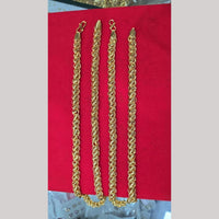 Pooja Sales Elegant Gold Plated Men's Chain