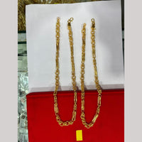 Pooja Sales Elegant Gold Plated Men's Chain