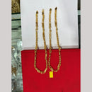 Pooja Sales Elegant Gold Plated Men's Chain