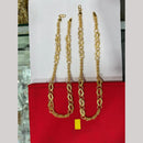 Pooja Sales Elegant Gold Plated Men's Chain