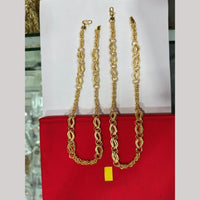 Pooja Sales Elegant Gold Plated Men's Chain