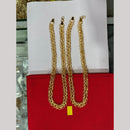 Pooja Sales Elegant Gold Plated Men's Chain