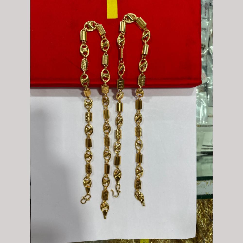 Pooja Sales Elegant Gold Plated Men's Chain