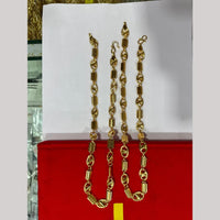 Pooja Sales Elegant Gold Plated Men's Chain