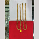 Pooja Sales Elegant Gold Plated Men's Chain