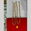 Pooja Sales Elegant Gold Plated Men's Chain