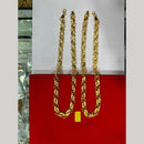 Pooja Sales Elegant Gold Plated Men's Chain