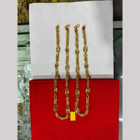 Pooja Sales Elegant Gold Plated Men's Chain