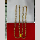 Pooja Sales Elegant Gold Plated Men's Chain