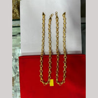 Pooja Sales Elegant Gold Plated Men's Chain