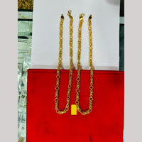 Pooja Sales Elegant Gold Plated Men's Chain