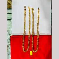 Pooja Sales Elegant Gold Plated Men's Chain