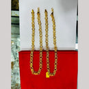 Pooja Sales Elegant Gold Plated Men's Chain
