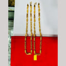 Pooja Sales Elegant Gold Plated Men's Chain