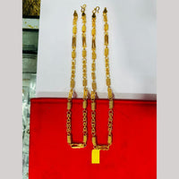 Pooja Sales Elegant Gold Plated Men's Chain