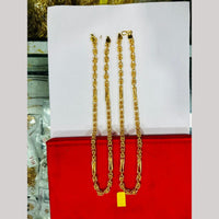 Pooja Sales Elegant Gold Plated Men's Chain