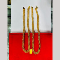 Pooja Sales Elegant Gold Plated Men's Chain