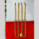 Pooja Sales Elegant Gold Plated Men's Chain