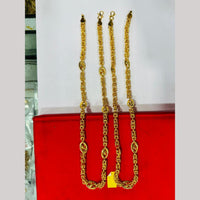 Pooja Sales Elegant Gold Plated Men's Chain