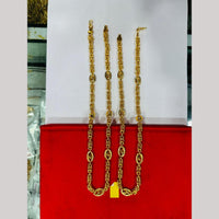 Pooja Sales Elegant Gold Plated Men's Chain