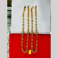 Pooja Sales Elegant Gold Plated Men's Chain