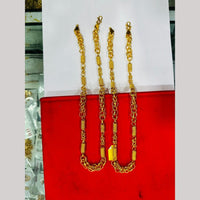 Pooja Sales Elegant Gold Plated Men's Chain