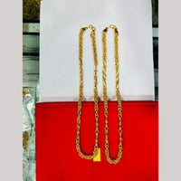 Pooja Sales Elegant Gold Plated Men's Chain