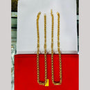 Pooja Sales Elegant Gold Plated Men's Chain