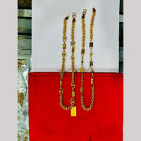 Pooja Sales Elegant Gold Plated Men's Chain
