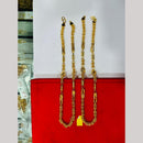 Pooja Sales Elegant Gold Plated Men's Chain