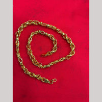 Pooja Sales Elegant Gold Plated Men's Chain