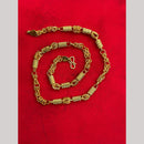 Pooja Sales Elegant Gold Plated Men's Chain