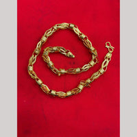 Pooja Sales Elegant Gold Plated Men's Chain