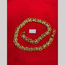 Pooja Sales Elegant Gold Plated Men's Chain