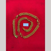 Pooja Sales Elegant Gold Plated Men's Chain