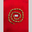 Pooja Sales Elegant Gold Plated Men's Chain