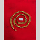 Pooja Sales Elegant Gold Plated Men's Chain