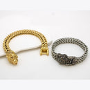 Klitz Stunning Gold / Silver Plated Men's Bracelet