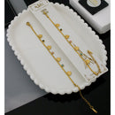 Klitz Premium Heart Shape Sparkle Design Austrian Stone Bracelet