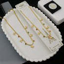 Klitz Premium Finish Glam Austrian Stone Necklace (1 Piece Only)