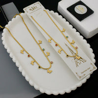 Klitz Premium Finish Glam Austrian Stone Necklace (1 Piece Only)