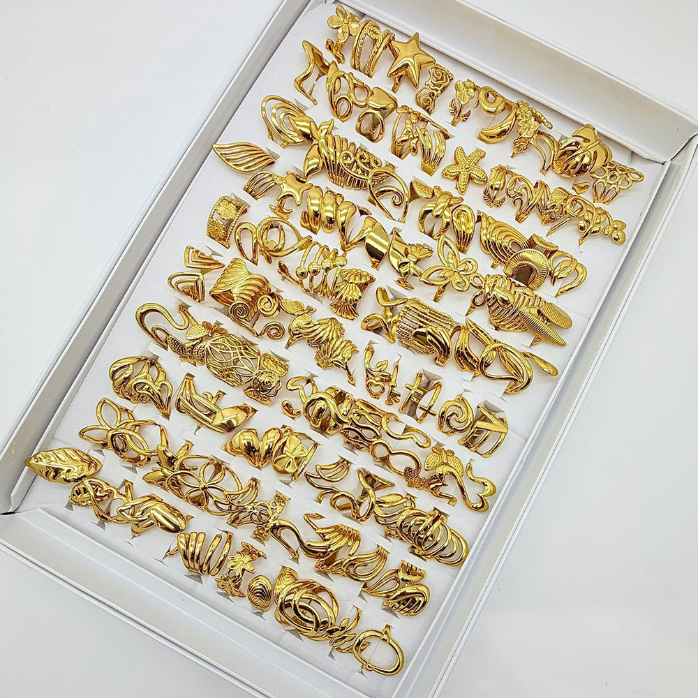 Klitz Glam Finger Ring Assorted Design