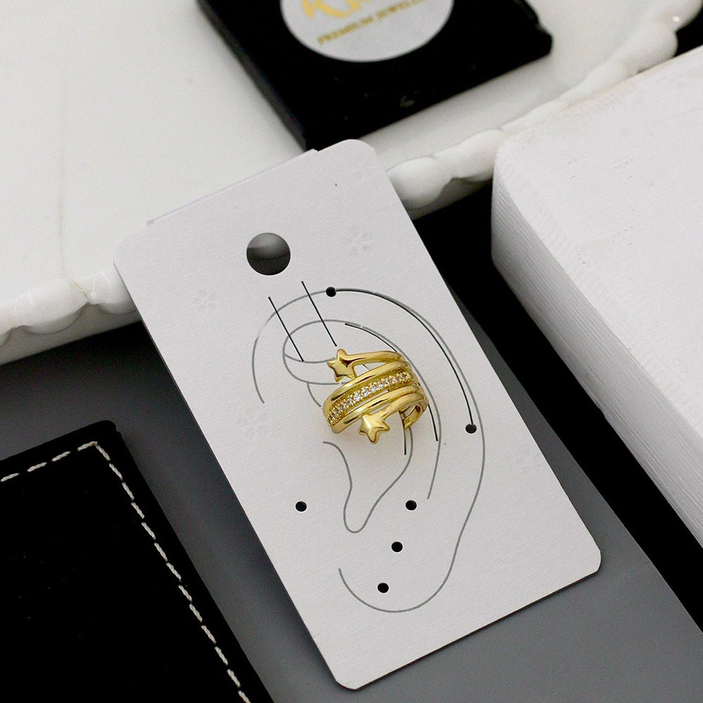 Klitz Premium Austrian Stone Earcuff Earrings