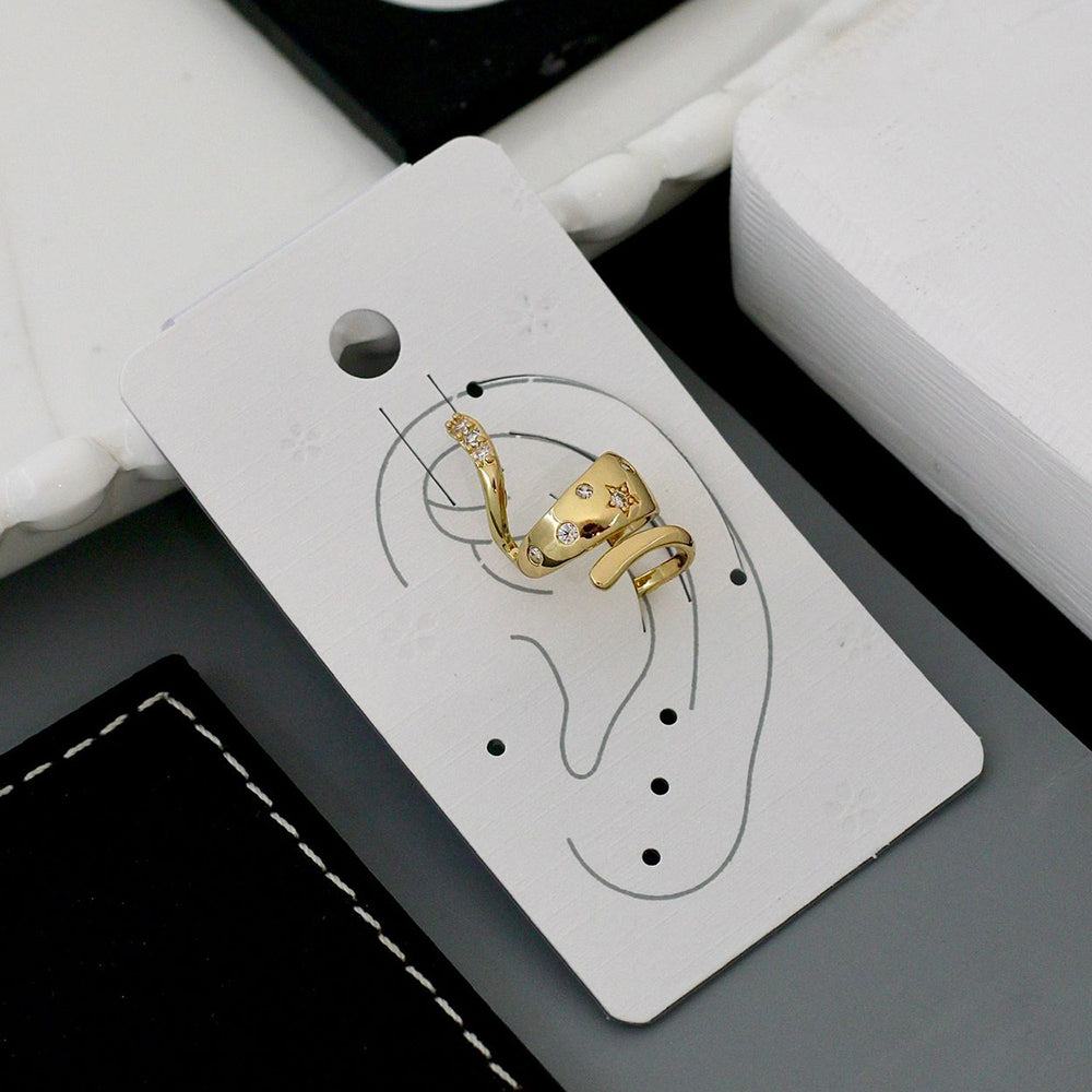 Klitz Premium Austrian Stone Earcuff Earrings